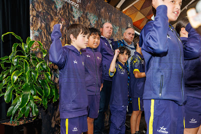 Photo from the TWoA Waiariki 2023 Graduations (Waiwhero), held at Te Puia, Rotorua, Bay of Plenty, New Zealand on Friday, 12 May, 2023. Photo: Mike Walen / KeyImagery Photography. Copyright: © Te Wānanga o Aotearoa.
