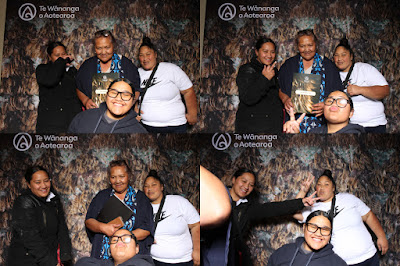 Booth photo from the TWoA Tainui 2021 Graduations (Friday - Ceremony 3),  held at Elim Church, Te Rapa, Hamilton, New Zealand. Taken: Friday 23 April 2021. Photo: InstaBooth / KeyImagery Photography. Copyright: © Te Wānanga o Aotearoa.