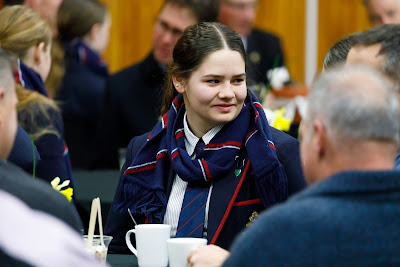 Photo from the 2021 Father/Daughter Breakfast held in the Nancy Light Hall at Waikato Diocesan in Hamilton, Waikato, New Zealand. Taken: Friday, 13 August 2021. Photography: Mike Walen / KeyImagery Photography. Copyright: © Waikato Diocesan School for Girls.