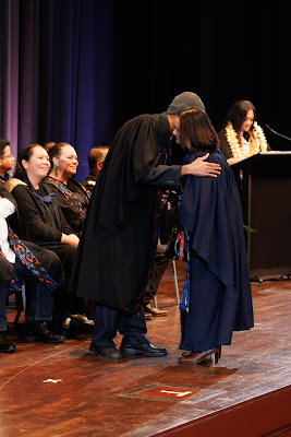 Photo from the TWoA Tāmaki Makaurau 2023 Graduations (Ceremony 3 @ 8pm), held at the Due Drop Events Centre, Manukau, Auckland, New Zealand on Wednesday, 7 June, 2023. Photo: Mike Walen / KeyImagery Photography. Copyright: © Te Wānanga o Aotearoa.