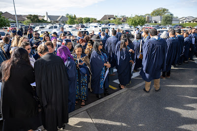 Photo from the TWoA Waiariki 2025 Graduation (Tauranga Moana), held at the Bethlehem Baptist Church in Tauranga, Bay of Plenty, New Zealand on Friday, 2 May, 2025. Photo by Alick Saunders for KeyImagery Photography. Copyright: © 2025 Te Wānanga o Aotearoa.