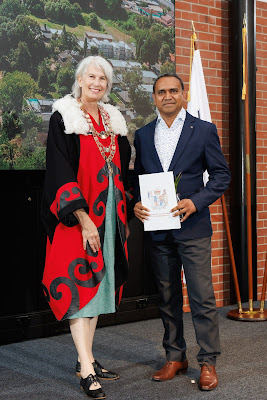 Photo from the HCC NZ Citizenship Ceremony 2 (Afternoon) held at The Atrium, Wintec/Te Pukenga, Hamilton, Waikato, New Zealand at 3:30pm on Monday, 11 March, 2024. Photo: Mike Walen / KeyImagery Photography. Copyright: © Hamilton City Council.