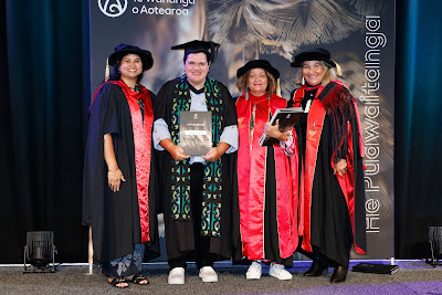 Photo from the TWoA Tainui 2025 Graduations (Ceremony 3 @ 10am) held at Claudelands Event Centre in Hamilton, Waikato, New Zealand on Wednesday, 30 April, 2025. Photography by Mike Walen / KeyImagery Photography. Copyright: © 2025 Te Wānanga o Aotearoa.