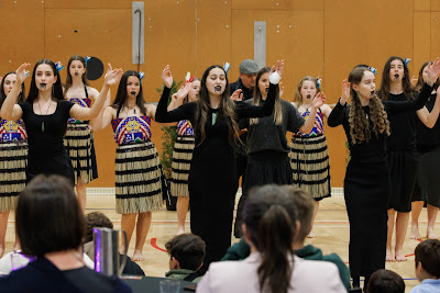 Photo from the Waikato Diocesan Whānau Dinner 2022 held in the school gym at Waikato Diocesan, Hamilton, New Zealand. Taken: Friday, 9 September 2022. Photography: Mike Walen / KeyImagery Photography. Copyright: © Waikato Diocesan School for Girls.