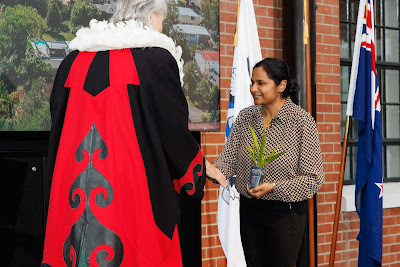 Photo from the HCC NZ Citizenship Ceremony 2 (Afternoon) held at The Atrium, Wintec/Te Pukenga, Hamilton, Waikato, New Zealand at 3:30pm on Monday, 11 March, 2024. Photo: Mike Walen / KeyImagery Photography. Copyright: © Hamilton City Council.