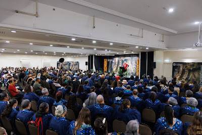 Photo from the TWoA Waiariki 2025 Graduations (Waiwhero) held at the Distinction Hotel, Rotorua, Bay of Plenty, New Zealand on Friday, 9 May, 2025. Photography by Mike Walen / KeyImagery Photography. Copyright: © 2025 Te Wānanga o Aotearoa.