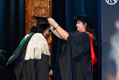 Photo from the TWoA Tainui 2025 Graduations (Ceremony 3 @ 10am) held at Claudelands Event Centre in Hamilton, Waikato, New Zealand on Wednesday, 30 April, 2025. Photography by Mike Walen / KeyImagery Photography. Copyright: © 2025 Te Wānanga o Aotearoa.