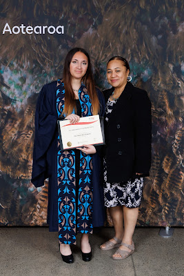 Photo from the TWoA Tāmaki Makaurau 2023 Graduations (Ceremony 6 @ 8pm), held at the Due Drop Events Centre, Manukau, Auckland, New Zealand on Thursday, 8 June, 2023. Photo: Mike Walen / KeyImagery Photography. Copyright: © Te Wānanga o Aotearoa.