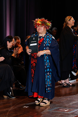 Photo from the TWoA Tāmaki Makaurau 2023 Graduations (Ceremony 1 @ 10am), held at the Due Drop Events Centre, Manukau, Auckland, New Zealand on Wednesday, 7 June, 2023. Photo: Mike Walen / KeyImagery Photography. Copyright: © Te Wānanga o Aotearoa.