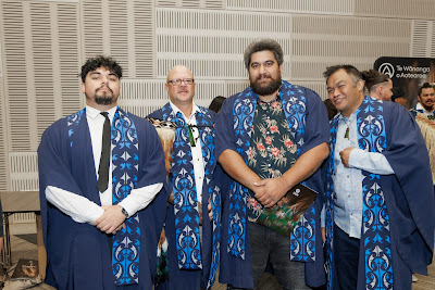 Photo from the TWoA Tainui 2024 Graduations (Ceremony 1 @ 10am), held at the Claudelands Event Centre in Hamilton, Waikato, New Zealand on Tuesday, 23 April, 2024. Photo: Mike Walen / KeyImagery Photography. Copyright: © Te Wānanga o Aotearoa.