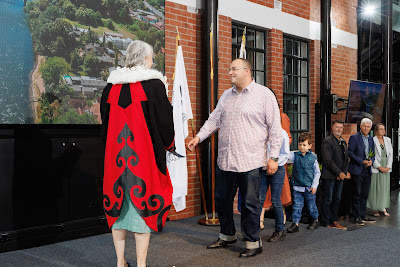 Photo from the HCC NZ Citizenship Ceremony 2 (Afternoon) held at The Atrium, Wintec/Te Pukenga, Hamilton, Waikato, New Zealand at 3:30pm on Monday, 11 March, 2024. Photo: Mike Walen / KeyImagery Photography. Copyright: © Hamilton City Council.
