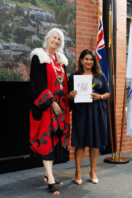 Photo from the HCC NZ Citizenship Ceremony (Morning) held in The Atrium, Wintec/Te Pukenga, Hamilton, Waikato, New Zealand at 10:00am on Monday, 12 February, 2024. Photo: Mike Walen / KeyImagery Photography. Copyright: © Hamilton City Council.