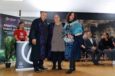 Photo from the TWoA Te Tai Tokerau (Kaitaia) 2025 Graduation held at Te Kura Kaupapa Maori o Pukemiro in Kaitaia, Northland, New Zealand on Monday, 14 April, 2025. Photo by Mike Walen / KeyImagery Photography. Copyright: © 2025 Te Wānanga o Aotearoa.