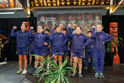 Photo from the TWoA Waiariki 2023 Graduations (Waiwhero), held at Te Puia, Rotorua, Bay of Plenty, New Zealand on Friday, 12 May, 2023. Photo: Mike Walen / KeyImagery Photography. Copyright: © Te Wānanga o Aotearoa.