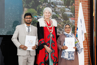 Photo from the HCC NZ Citizenship Ceremony 2 (Afternoon) held at The Atrium, Wintec/Te Pukenga, Hamilton, Waikato, New Zealand at 3:30pm on Monday, 11 March, 2024. Photo: Mike Walen / KeyImagery Photography. Copyright: © Hamilton City Council.