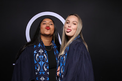 Photo from the TWoA Tainui 2018 Graduations (Ceremony 1),  held at Hamilton Boys' High School, Hamilton, New Zealand. Taken: Thursday 19 April 2018. Photo: InstaBooth by KeyImagery. Copyright: © Te Wananga o Aotearoa.