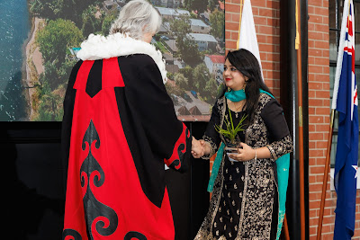 Photo from the HCC NZ Citizenship Ceremony 2 (Afternoon) held at The Atrium, Wintec/Te Pukenga, Hamilton, Waikato, New Zealand at 3:30pm on Monday, 11 March, 2024. Photo: Mike Walen / KeyImagery Photography. Copyright: © Hamilton City Council.
