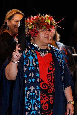 Photo from the TWoA Tāmaki Makaurau 2023 Graduations (Ceremony 1 @ 10am), held at the Due Drop Events Centre, Manukau, Auckland, New Zealand on Wednesday, 7 June, 2023. Photo: Mike Walen / KeyImagery Photography. Copyright: © Te Wānanga o Aotearoa.