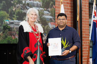 Photo from the HCC NZ Citizenship Ceremony 2 (Afternoon) held at The Atrium, Wintec/Te Pukenga, Hamilton, Waikato, New Zealand at 3:30pm on Monday, 11 March, 2024. Photo: Mike Walen / KeyImagery Photography. Copyright: © Hamilton City Council.
