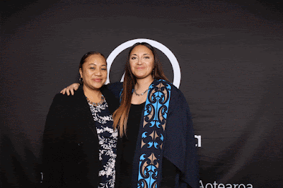 Photo from the TWoA Tāmaki Makaurau 2023 Graduations (Ceremony 6 @ 8pm), held at the Due Drop Events Centre, Manukau, Auckland, New Zealand on Thursday, 8 June, 2023. Photo: InstaBooth by KeyImagery Photography. Copyright: © Te Wānanga o Aotearoa.