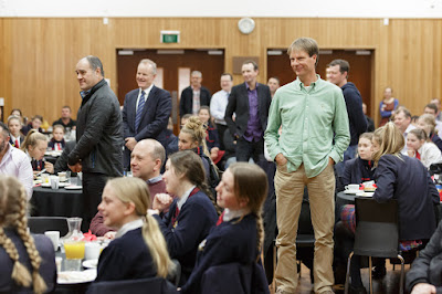 Photo from the Father/Daughter Breakfast held in the School Hall at Waikato Diocesan, Hamilton, New Zealand, on Friday 29th July 2016.  Photo: Mike Walen / KeyImagery Photography