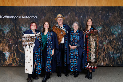 Photo from the TWoA Tāmaki Makaurau 2023 Graduations (Ceremony 6 @ 8pm), held at the Due Drop Events Centre, Manukau, Auckland, New Zealand on Thursday, 8 June, 2023. Photo: Mike Walen / KeyImagery Photography. Copyright: © Te Wānanga o Aotearoa.