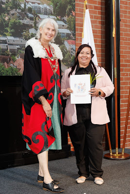Photo from the HCC NZ Citizenship Ceremony 2 (Afternoon) held at The Atrium, Wintec/Te Pukenga, Hamilton, Waikato, New Zealand at 3:30pm on Monday, 11 March, 2024. Photo: Mike Walen / KeyImagery Photography. Copyright: © Hamilton City Council.
