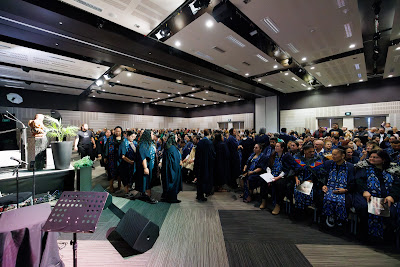 Photo from the TWoA Tainui 2024 Graduations (Ceremony 1 @ 10am), held at the Claudelands Event Centre in Hamilton, Waikato, New Zealand on Tuesday, 23 April, 2024. Photo: Mike Walen / KeyImagery Photography. Copyright: © Te Wānanga o Aotearoa.