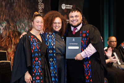 Photo from the TWoA Tāmaki Makaurau 2023 Graduations (Ceremony 6 @ 8pm), held at the Due Drop Events Centre, Manukau, Auckland, New Zealand on Thursday, 8 June, 2023. Photo: Mike Walen / KeyImagery Photography. Copyright: © Te Wānanga o Aotearoa.