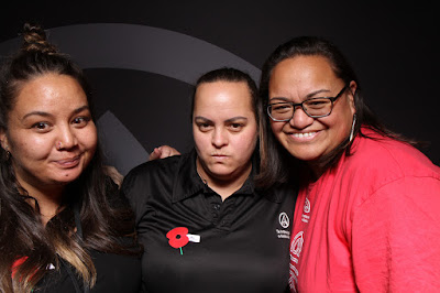 Booth photo from the TWoA Tainui 2019 Graduations (Ceremony 2),  held at Hamilton Boys' High School, Hamilton, New Zealand. Taken: Wednesday 17 April 2019. Photo: InstaBooth / KeyImagery Photography. Copyright: © Te Wānanga o Aotearoa.
