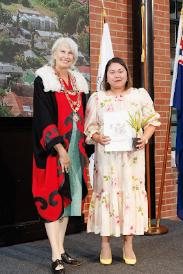 Photo from the HCC NZ Citizenship Ceremony 2 (Afternoon) held at The Atrium, Wintec/Te Pukenga, Hamilton, Waikato, New Zealand at 3:30pm on Monday, 11 March, 2024. Photo: Mike Walen / KeyImagery Photography. Copyright: © Hamilton City Council.