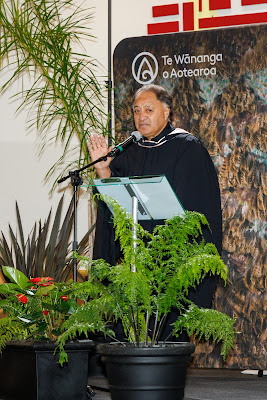 Photo from the TWoA Waiariki 2023 Graduations (Whakatāne), held at the Baptist Church, WHakatāne, Bay of Plenty, New Zealand on Wednesday, 17 May, 2023. Photo: Mike Walen / KeyImagery Photography. Copyright: © Te Wānanga o Aotearoa.