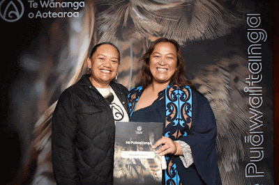 Photo from the TWoA Te Tai Tokerau (Kaikohe) 2025 Graduation held at the War Memorial Hall in Kaikohe, Northland, New Zealand on Tuesday, 15 April, 2025. Photo by InstaBooth / KeyImagery Photography. Copyright: © 2025 Te Wānanga o Aotearoa.