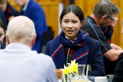 Photo from the 2021 Father/Daughter Breakfast held in the Nancy Light Hall at Waikato Diocesan in Hamilton, Waikato, New Zealand. Taken: Friday, 13 August 2021. Photography: Mike Walen / KeyImagery Photography. Copyright: © Waikato Diocesan School for Girls.