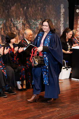 Photo from the TWoA Tāmaki Makaurau 2023 Graduations (Ceremony 3 @ 8pm), held at the Due Drop Events Centre, Manukau, Auckland, New Zealand on Wednesday, 7 June, 2023. Photo: Mike Walen / KeyImagery Photography. Copyright: © Te Wānanga o Aotearoa.