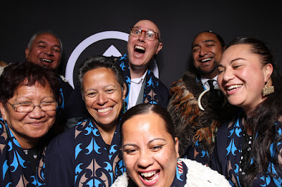 Photo from the TWoA Tainui 2018 Graduations (Ceremony 1),  held at Hamilton Boys' High School, Hamilton, New Zealand. Taken: Thursday 19 April 2018. Photo: InstaBooth by KeyImagery. Copyright: © Te Wananga o Aotearoa.