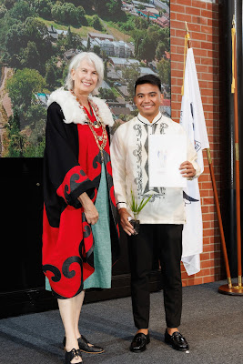 Photo from the HCC NZ Citizenship Ceremony 2 (Afternoon) held at The Atrium, Wintec/Te Pukenga, Hamilton, Waikato, New Zealand at 3:30pm on Monday, 11 March, 2024. Photo: Mike Walen / KeyImagery Photography. Copyright: © Hamilton City Council.