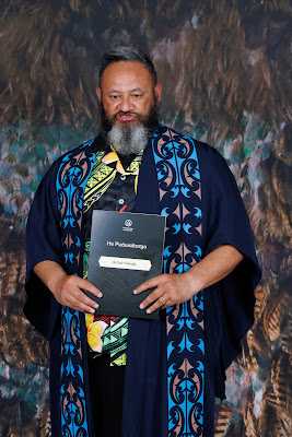Photo from the TWoA Tāmaki Makaurau 2023 Graduations (Ceremony 6 @ 8pm), held at the Due Drop Events Centre, Manukau, Auckland, New Zealand on Thursday, 8 June, 2023. Photo: Mike Walen / KeyImagery Photography. Copyright: © Te Wānanga o Aotearoa.