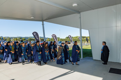 Photo from the TWoA Waiariki 2023 Graduations (Whakatāne), held at the Baptist Church, WHakatāne, Bay of Plenty, New Zealand on Wednesday, 17 May, 2023. Photo: Mike Walen / KeyImagery Photography. Copyright: © Te Wānanga o Aotearoa.