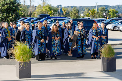 Photo from the TWoA Waiariki 2023 Graduations (Whakatāne), held at the Baptist Church, WHakatāne, Bay of Plenty, New Zealand on Wednesday, 17 May, 2023. Photo: Mike Walen / KeyImagery Photography. Copyright: © Te Wānanga o Aotearoa.