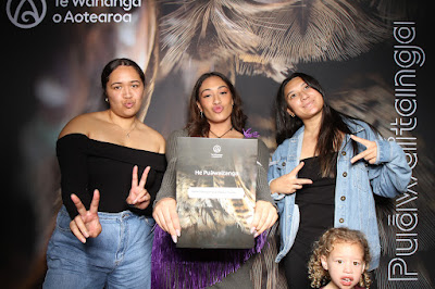 Photo from the TWoA Waiariki 2025 Graduation (Kawerau), held at the Rautahi Marae in Kawerau, Bay of Plenty, New Zealand on Friday, 16 May, 2025. Photo: InstaBooth by KeyImagery Photography. Copyright: © 2025 Te Wānanga o Aotearoa.