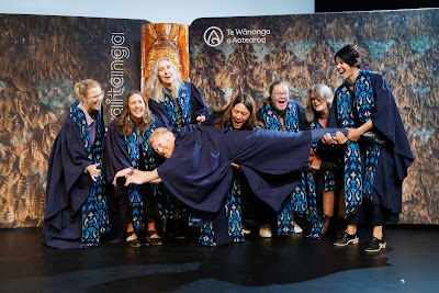 Photo from the TWoA Waiariki 2023 Graduations (Tauranga Moana), held at Bethlehem Baptist Church, Tauranga, Bay of Plenty, New Zealand on Friday, 5 May, 2023. Photo: Mike Walen / KeyImagery Photography. Copyright: © Te Wānanga o Aotearoa.