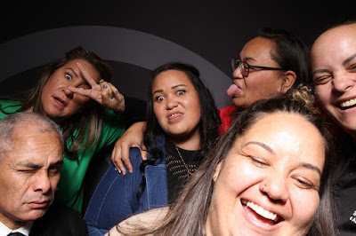 Booth photo from the TWoA Tainui 2019 Graduations (Ceremony 2),  held at Hamilton Boys' High School, Hamilton, New Zealand. Taken: Wednesday 17 April 2019. Photo: InstaBooth / KeyImagery Photography. Copyright: © Te Wānanga o Aotearoa.