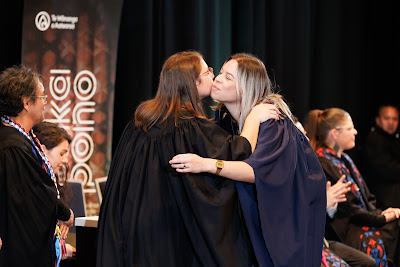 Photo from the TWoA Tāmaki Makaurau 2023 Graduations (Ceremony 5 @ 3pm), held at the Due Drop Events Centre, Manukau, Auckland, New Zealand on Thursday, 8 June, 2023. Photo: Mike Walen / KeyImagery Photography. Copyright: © Te Wānanga o Aotearoa.