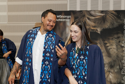 Photo from the TWoA Tainui 2024 Graduations (Ceremony 1 @ 10am), held at the Claudelands Event Centre in Hamilton, Waikato, New Zealand on Tuesday, 23 April, 2024. Photo: Mike Walen / KeyImagery Photography. Copyright: © Te Wānanga o Aotearoa.