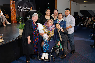Photo from the TWoA Tāmaki Makaurau 2024 Graduations (Ceremony 4 @ 7pm), held at Church Unlimited, Glendene, Auckland, New Zealand on Tuesday, 25 June, 2024. Photo: Mike Walen / KeyImagery Photography. Copyright: © Te Wānanga o Aotearoa.