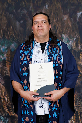 Photo from the TWoA Tāmaki Makaurau 2023 Graduations (Ceremony 6 @ 8pm), held at the Due Drop Events Centre, Manukau, Auckland, New Zealand on Thursday, 8 June, 2023. Photo: Mike Walen / KeyImagery Photography. Copyright: © Te Wānanga o Aotearoa.