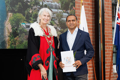 Photo from the HCC NZ Citizenship Ceremony 2 (Afternoon) held at The Atrium, Wintec/Te Pukenga, Hamilton, Waikato, New Zealand at 3:30pm on Monday, 11 March, 2024. Photo: Mike Walen / KeyImagery Photography. Copyright: © Hamilton City Council.