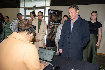 Photo from the TWoA Te Tai Tokerau (Whangarei) 2025 Graduation held at McKay Stadium in Whangarei, Northland, New Zealand on Thursday, 10 July, 2025. Photo by Alick Saunders for KeyImagery Photography. Copyright: © 2025 Te Wānanga o Aotearoa.