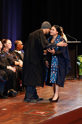 Photo from the TWoA Tāmaki Makaurau 2023 Graduations (Ceremony 3 @ 8pm), held at the Due Drop Events Centre, Manukau, Auckland, New Zealand on Wednesday, 7 June, 2023. Photo: Mike Walen / KeyImagery Photography. Copyright: © Te Wānanga o Aotearoa.